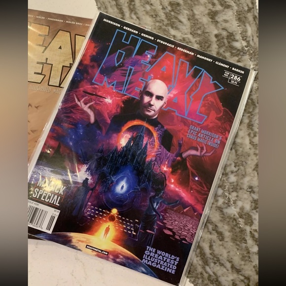 Vintage HEAVY METAL MAGAZINE  1983- 2018 LOT of 5 ILLUSTRATED FANTASY Collection - Picture 7 of 15